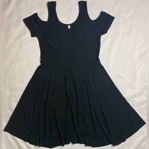 Cold Shoulder Fit and Flare LBD